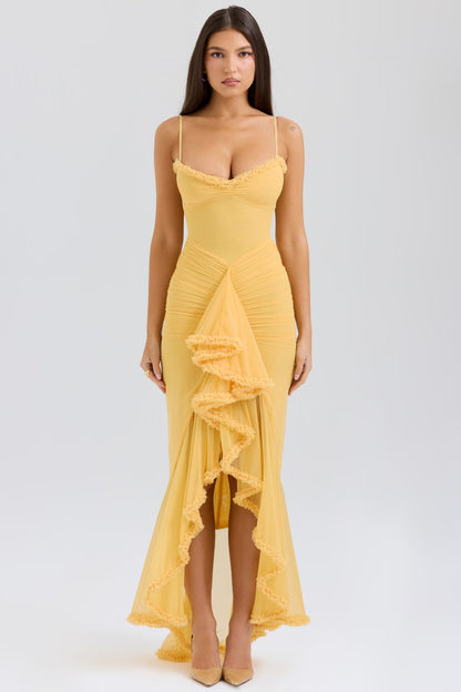Lemon Luxe Maxi Dress